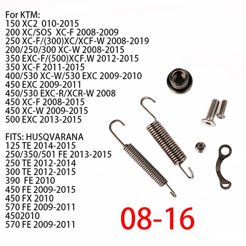 For Ktm Hus 150 200 250 300 350 450 Xc Exc Xcw Xcf Temple Spring - Image 3